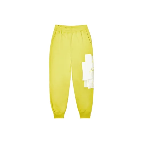 A COLD WALL* Зеленые унисекс вязаные тренировочные брюки