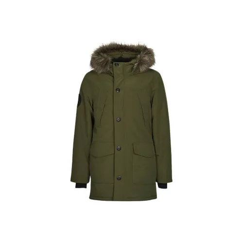 SUPERDRY Армейский зеленый Мужские куртки