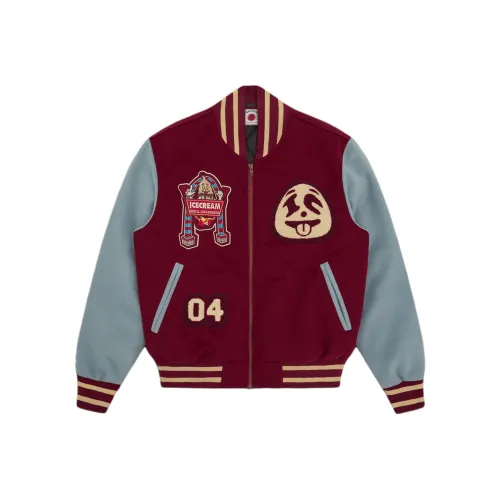 ICECREAM SS24 Куртки Пальто Мужской Бордовый