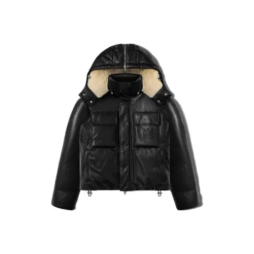 AMIRI SS23 Черные Мужские Кожаные Куртки