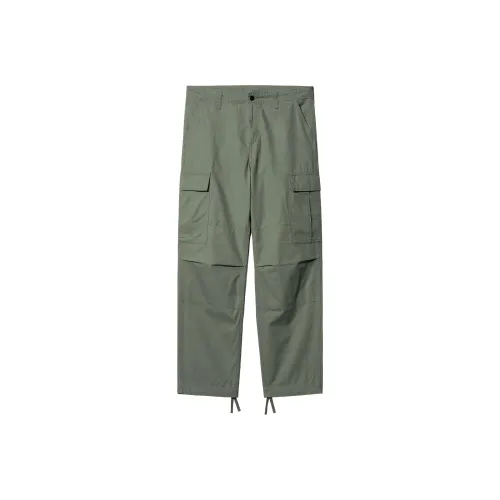 Carhartt WIP SS24 для полноэкранного просмотра Обычные Cargo Pants Карго Брюки Мужские Светло-зеленые