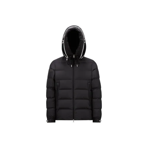 Moncler Cardere Series Пуховик Мужской Черный