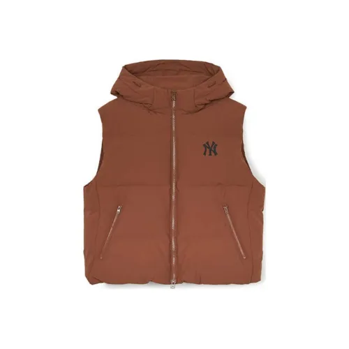 MLB New York Yankees Vest Unisex Light Brown