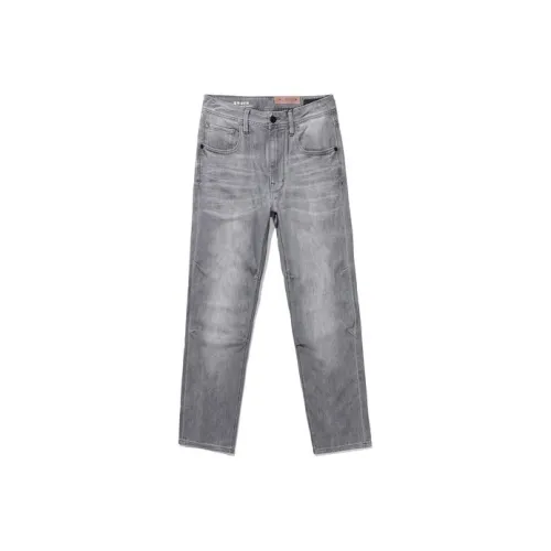 ABLE JEANS Дымчатый Серый Мужские Джинсы
