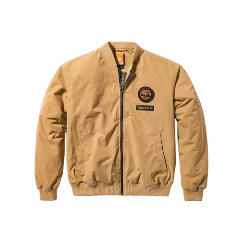 Timberland Хлопковый пуховик Unisex Light Пшеница