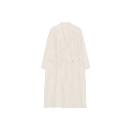Yohji Yamamoto Y'S Тренчкот Унисекс Айвори Белый