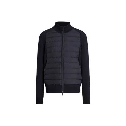 Ermenegildo Zegna Мужские куртки морского синего цвета
