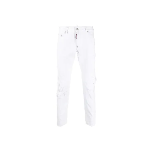DSQUARED 2 Белый Мужской Джинсы