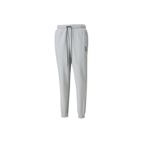 PUMA Pivot Вязаные Тренировочные Штаны Мужские Серые