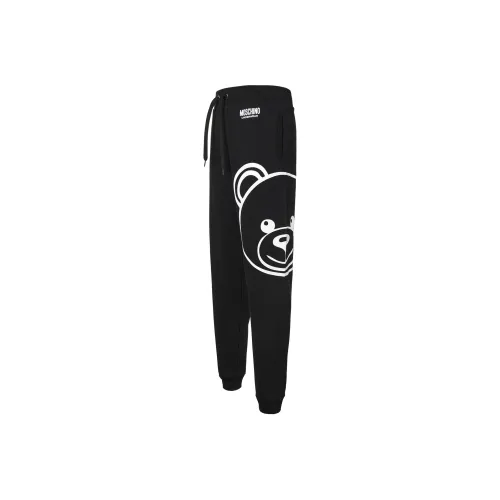 MOSCHINO Черные Мужские Вязаные Спортивные Штаны