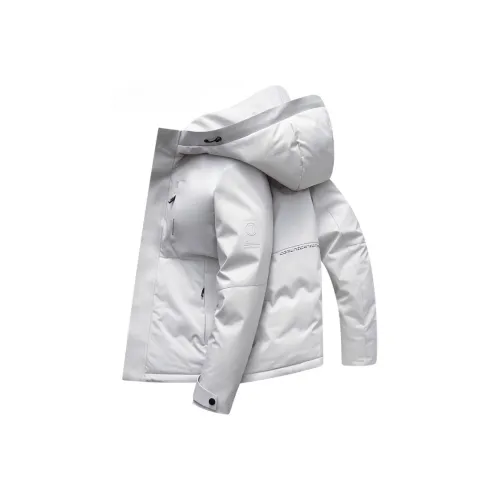 Spanu Пуховик Мужской Светло-Серый