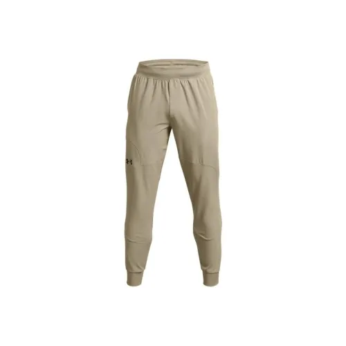 Under Armour Unstoppable Хаки Серый Мужские Вязаные Тренировочные Штаны
