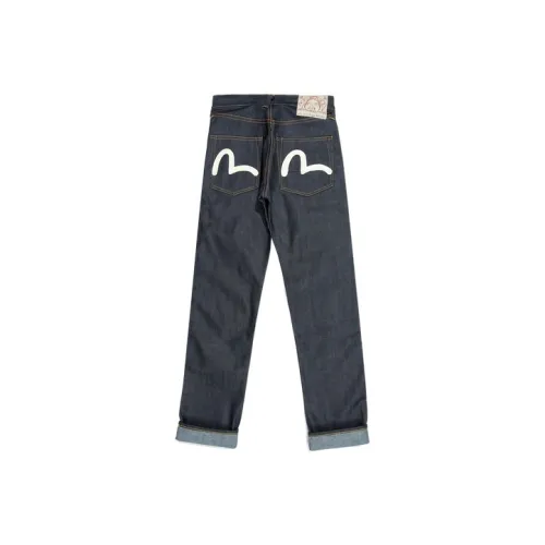 EVISU Джинсовый Синий Мужские Джинсы