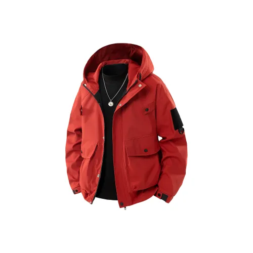 S.k. Manor Hill Куртки Пальто Унисекс Песочный SALT Красный