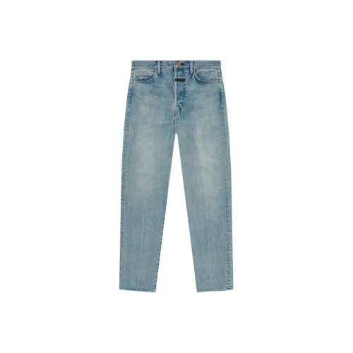 Fear of GOD Джинсы среднего размера Индиго унисекс