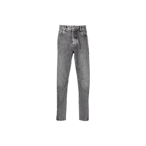 BRUNELLO CUCINELLI Холодный серый Мужские Джинсы