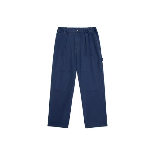 URBAN STANDARD Повседневные брюки Мужские Темно-синие