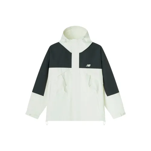 New Balance Куртки и Пальто Унисекс Черный Белый
