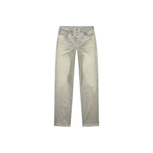 DIESEL Gray Men's Jeans DIESEL Серый Мужские Джинсы