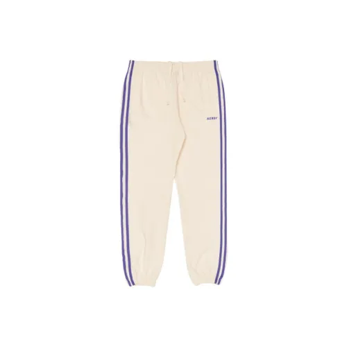 NERDY SS22 Штаны с манжетами Умеренный Тренировочные брюки Унисекс Крем