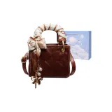 Коричневый с шармом + сумка для покупок