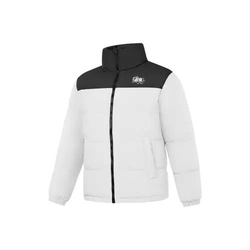 QIAODAN Cozy Nest Пуховик Унисекс Белый