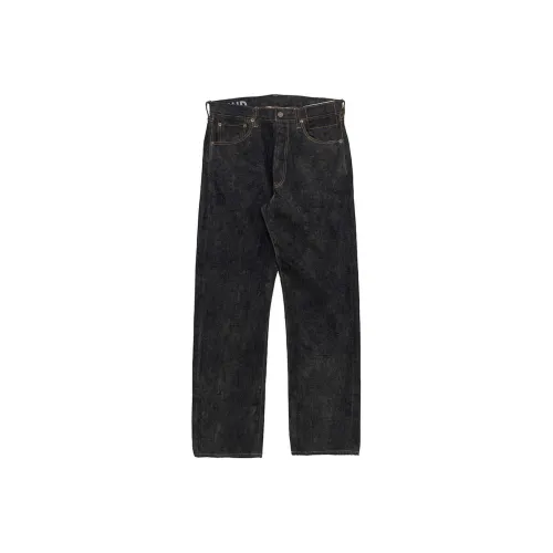Visvim Темно-синие мужские джинсы