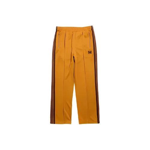 Needles Повседневные брюки Мужские Желтые