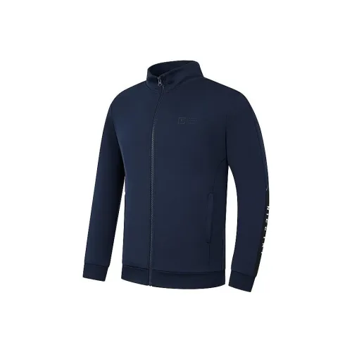 QIAODAN Куртки и пальто Мужской Нова Синий Черный