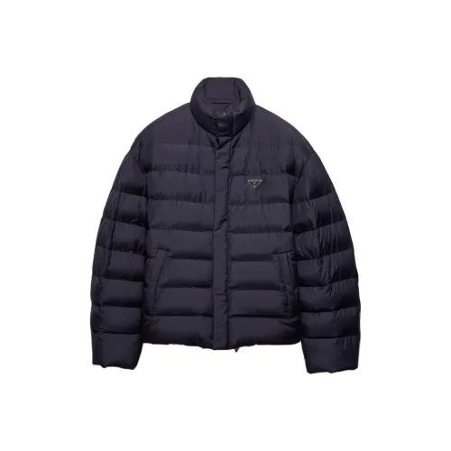 PRADA SS24 Down Jacket Men's Blue
