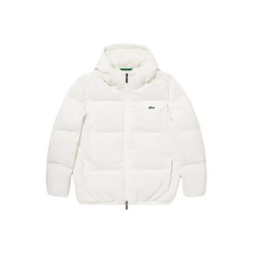 LACOSTE Пуховик Мужской Белый