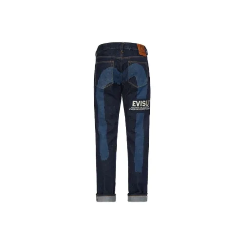 EVISU Джинсовый Синий Мужские Джинсы