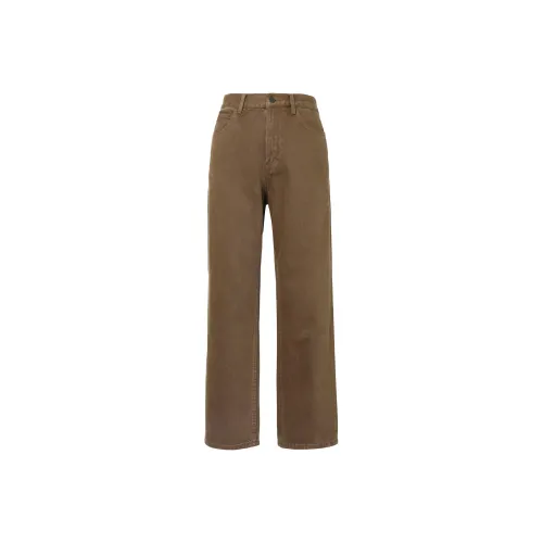 Uniqlo U Collection Коричневый Черный Мужские Джинсы