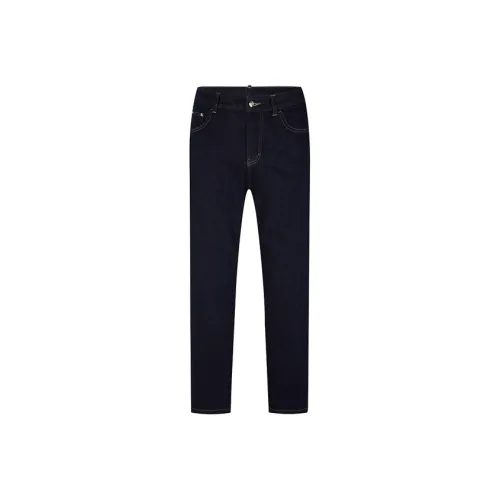 Cavalli Class Blue Men's Jeans Кэвали Класс Синий Мужские Джинсы