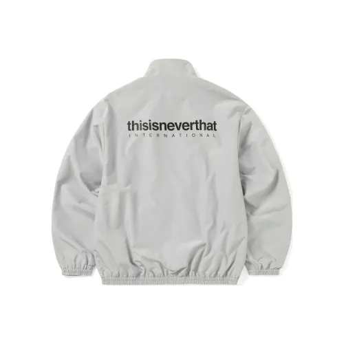 Thisisneverthat SS24 Ultras Коллекция INTL. Команда Куртка Серый Куртка Унисекс Серый