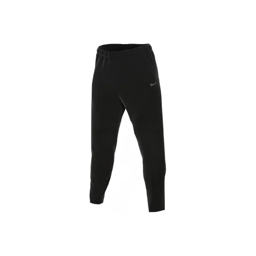 Nike Вязаные тренировочные штаны мужские черные