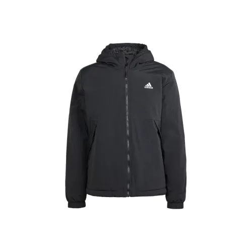 Adidas BSC Sturdy Insulated С капюшоном Куртка Куртки Пальто Мужской Черный