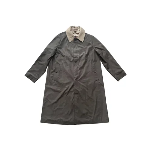 Burberry Тренчкот Мужской Армейский Зеленый