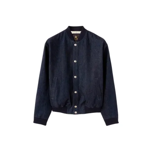 Loro Piana Adachi Bomber Куртки и Пальто Мужской Синий