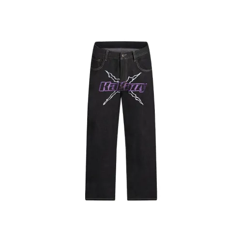 KAKAZZY Темно-синие унисекс джинсы