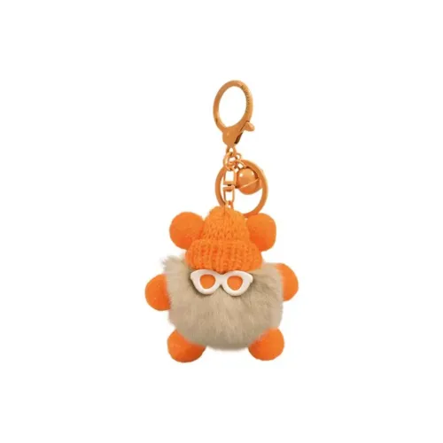 JIUJI Уголь Шар Монстр Кукла Плюшевая Подвеска 8 см Высота