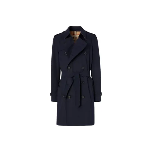 Burberry FW22 Тренчкот Мужской Синий