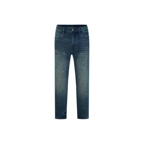 Cavalli Class Blue Men's Jeans Кэвали Класс Синий Мужские Джинсы