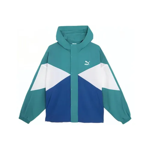 PUMA Куртки и Пальто Мужской Темно-синий