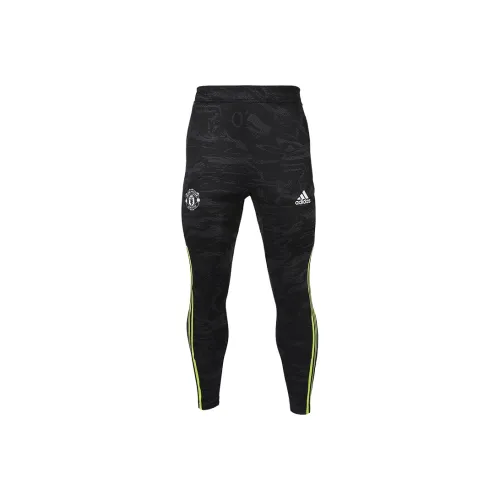 Adidas Вязаные Тренировочные Штаны Мужские Угольный Черный