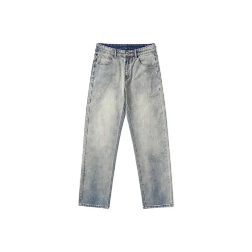 JUCY JUDY Джинсы Унисекс Ностальгический Синий