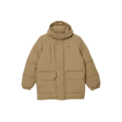 LACOSTE Пуховик Мужской Коричневый