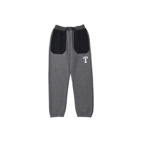 New Balance совместный бренд New Balance Japan Туманно-серый Мужские Вязаные Тренировочные Штаны