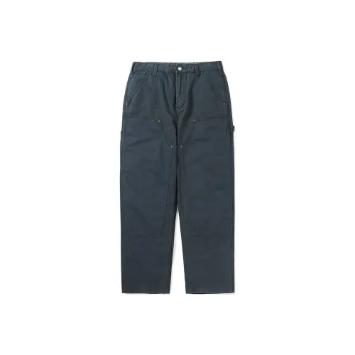 Thisisneverthat SS24 Промытый CARPENTER Брюки Карго Брюки Унисекс Морской Синий