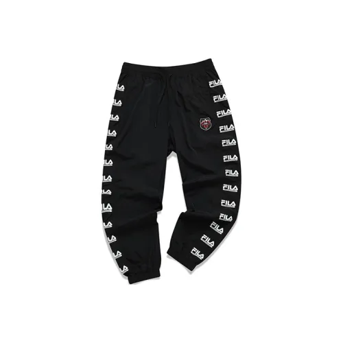 FILA FUSION FILA FUSION Hakusan l collaboration Collection Легенда Синий Мужские Вязаные Спортивные Штаны